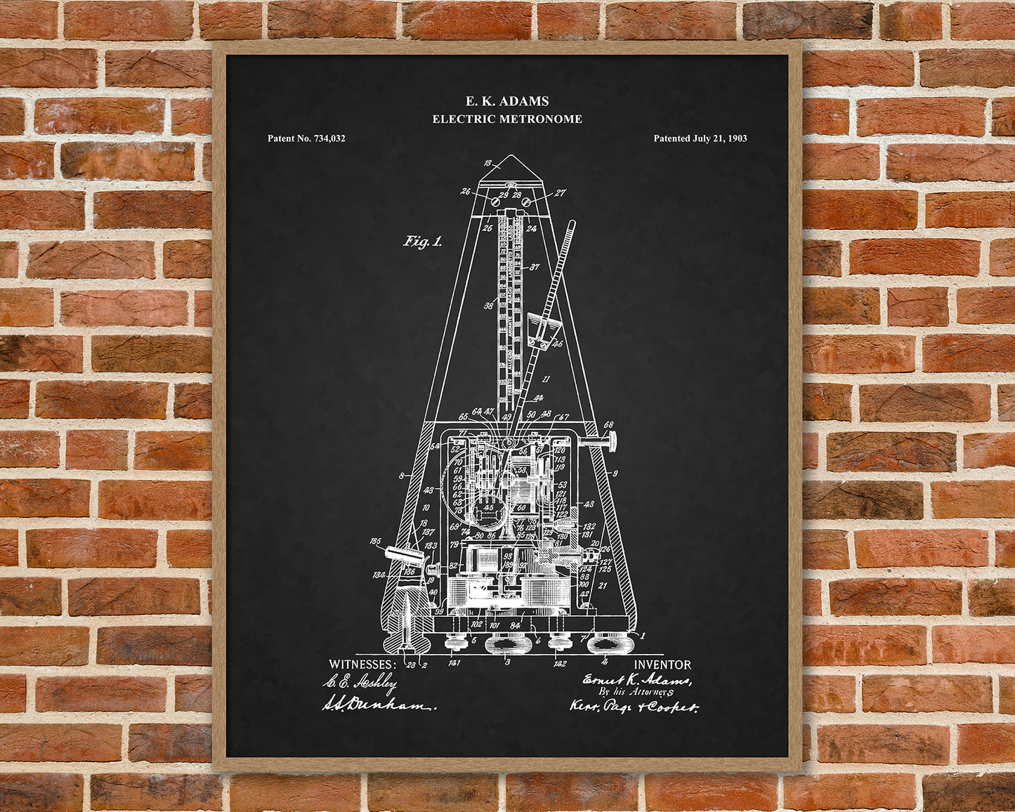 Piano Patent Drawings, Music Studio Wall Art Poster, Great Vintage Room Decor, Art Prints, Musician Decor Gifts 03182