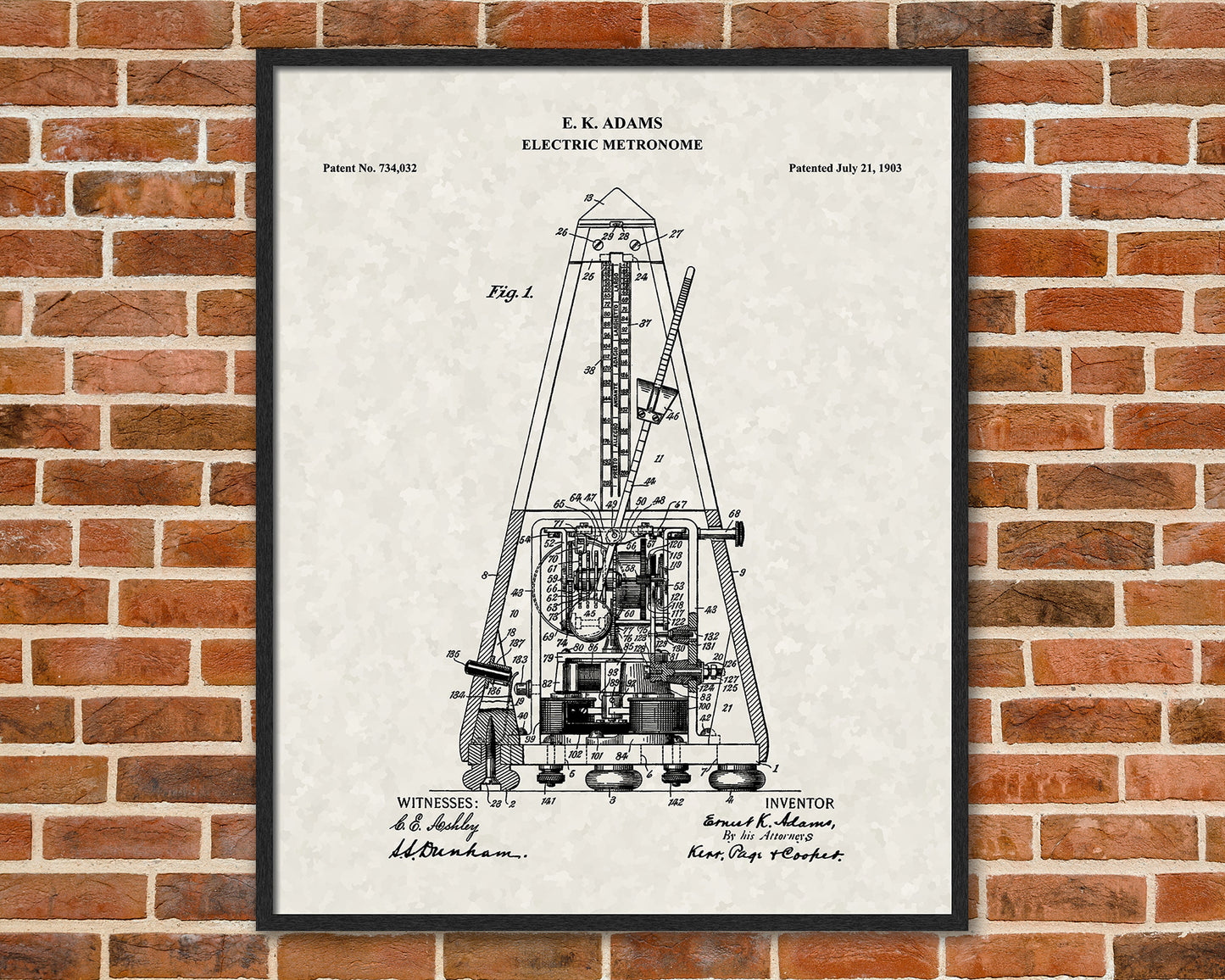 Piano Patent Drawings, Music Studio Wall Art Poster, Great Vintage Room Decor, Art Prints, Musician Decor Gifts 03182